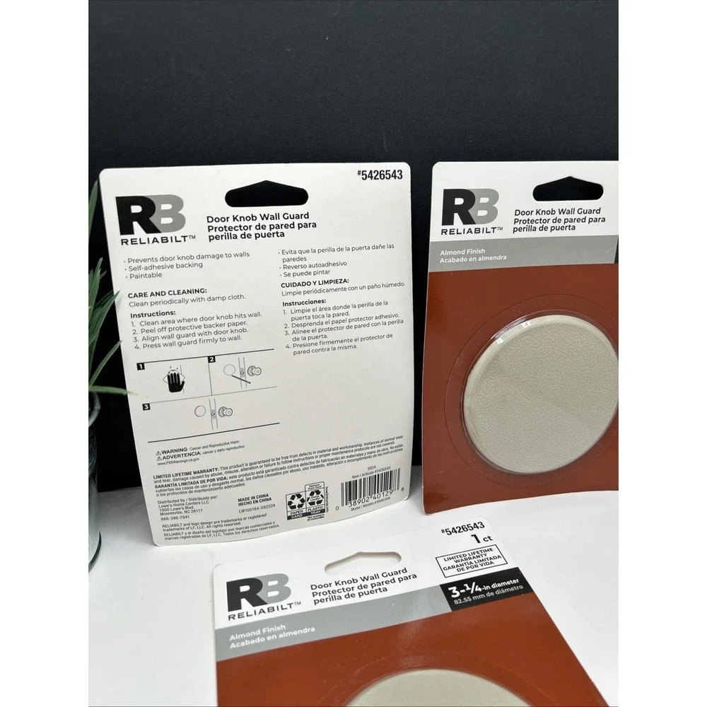 Reliabilt Door Knob Wall Guard 3-1/4